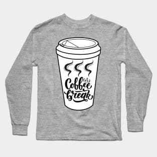 Cup coffee tshirt Long Sleeve T-Shirt